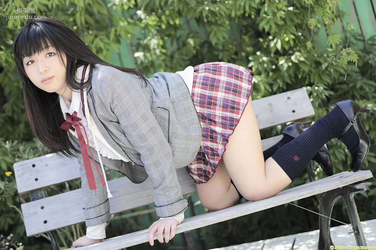[DGC] NO.981 Megumi Suzumoto, Uniform Beautiful Girl Paradise Photo Set photo 39