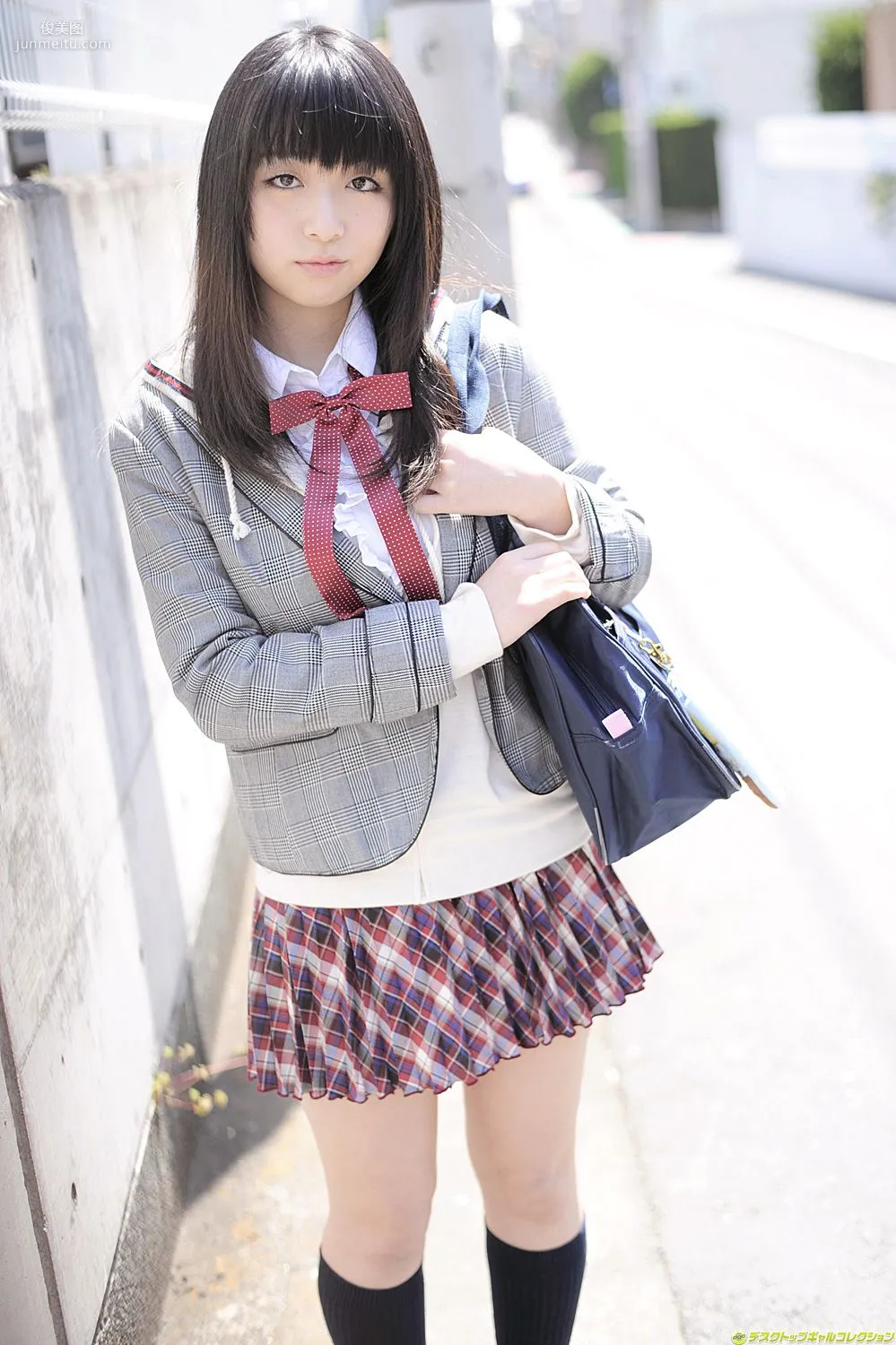 [DGC] NO.981 Megumi Suzumoto, Uniform Beautiful Girl Paradise Photo Set photo 27