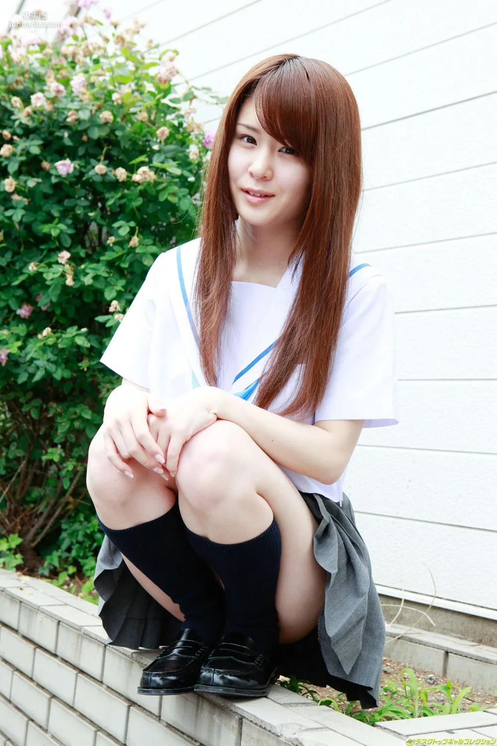 Shiori Asana "Sweet Loli Face and Uniform Perfect Fusion!" Photo Set [DGC] NO.1040 photo 15