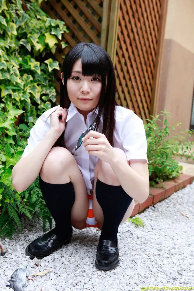 Sayaka Otonashi "An Immature Body of a Loli-Faced Beauty Who Looks Good in Uniform" Photo Set [DGC] NO.1046 photo 50