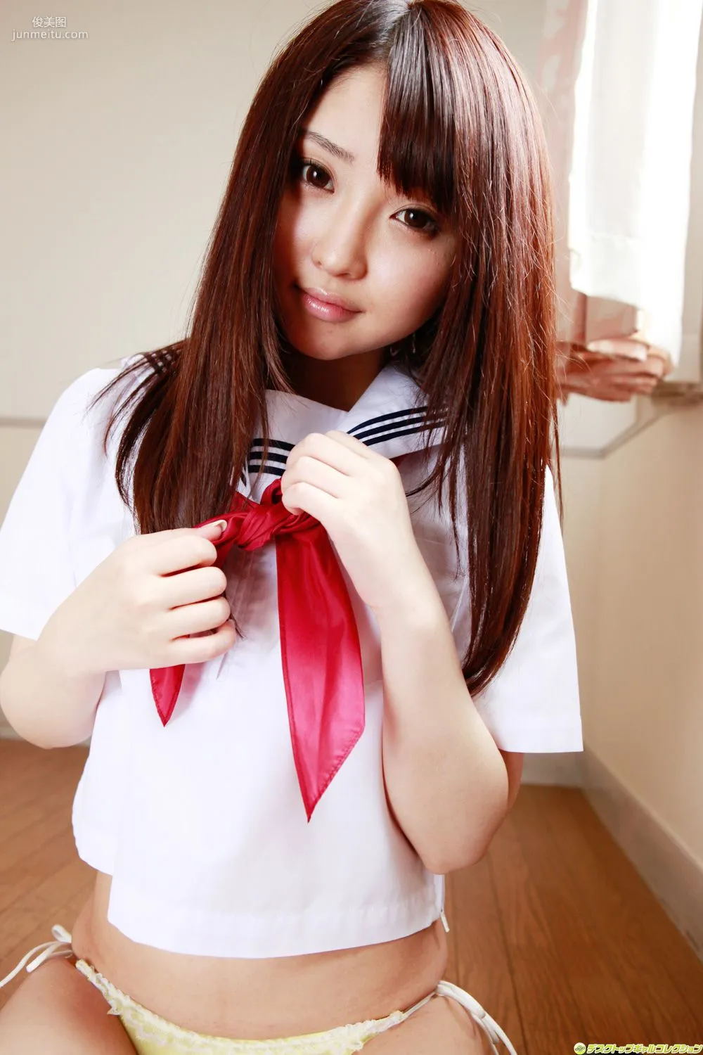 Yoshiko Suenaga, Uniform After School Too? Or Shall We Change into Swimsuits? Photo Set [DGC] NO.1052 photo 29