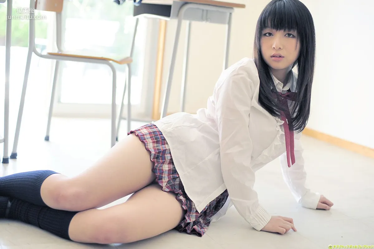 [DGC] NO.981 Megumi Suzumoto, Uniform Beautiful Girl Paradise Photo Set photo 48