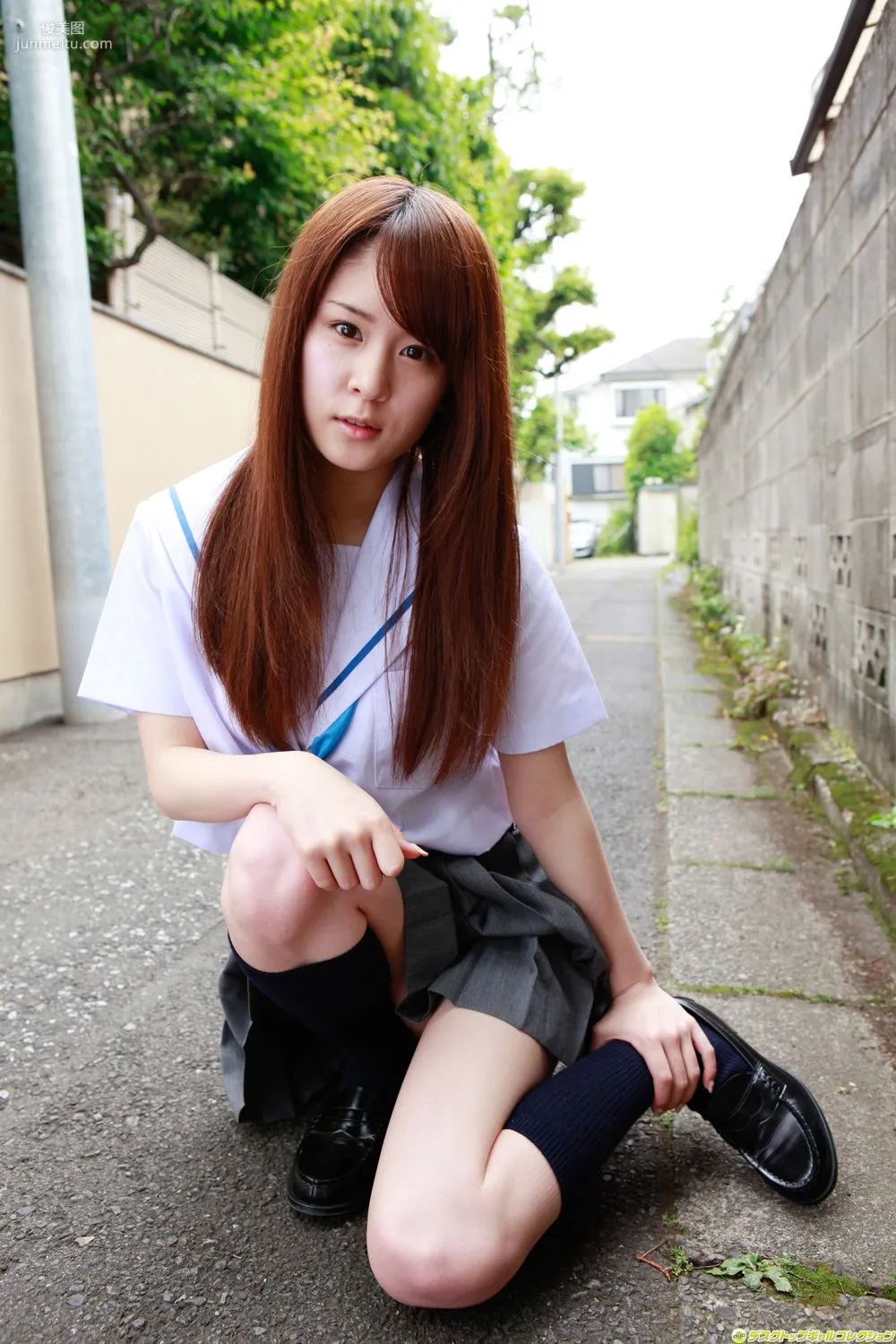 Shiori Asana "Sweet Loli Face and Uniform Perfect Fusion!" Photo Set [DGC] NO.1040 photo 8