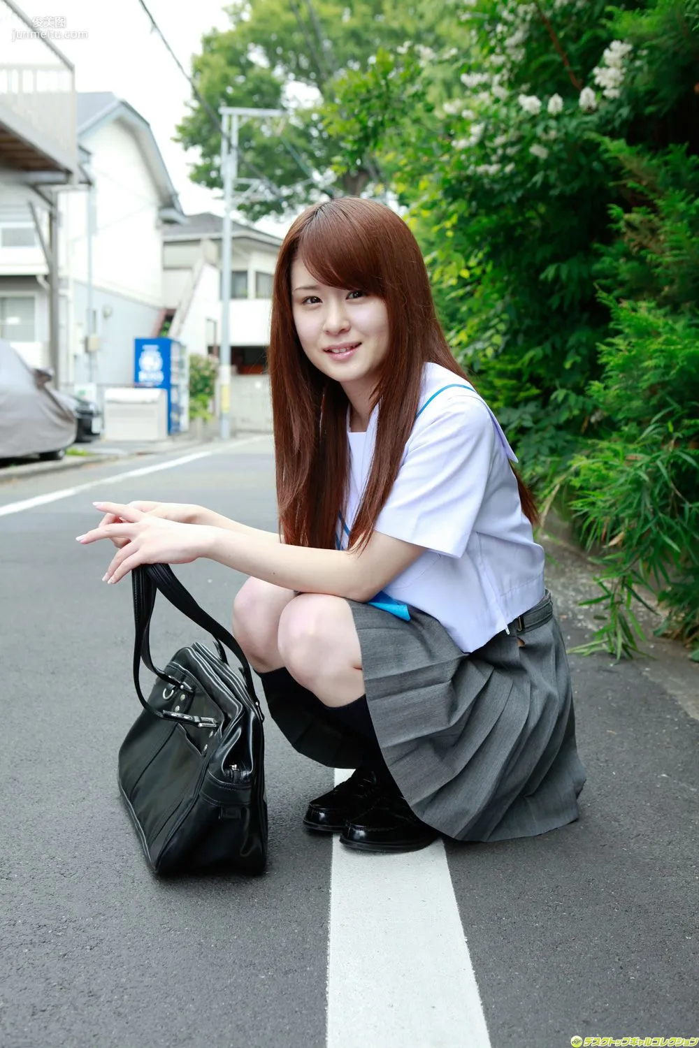 Shiori Asana "Sweet Loli Face and Uniform Perfect Fusion!" Photo Set [DGC] NO.1040 photo 57