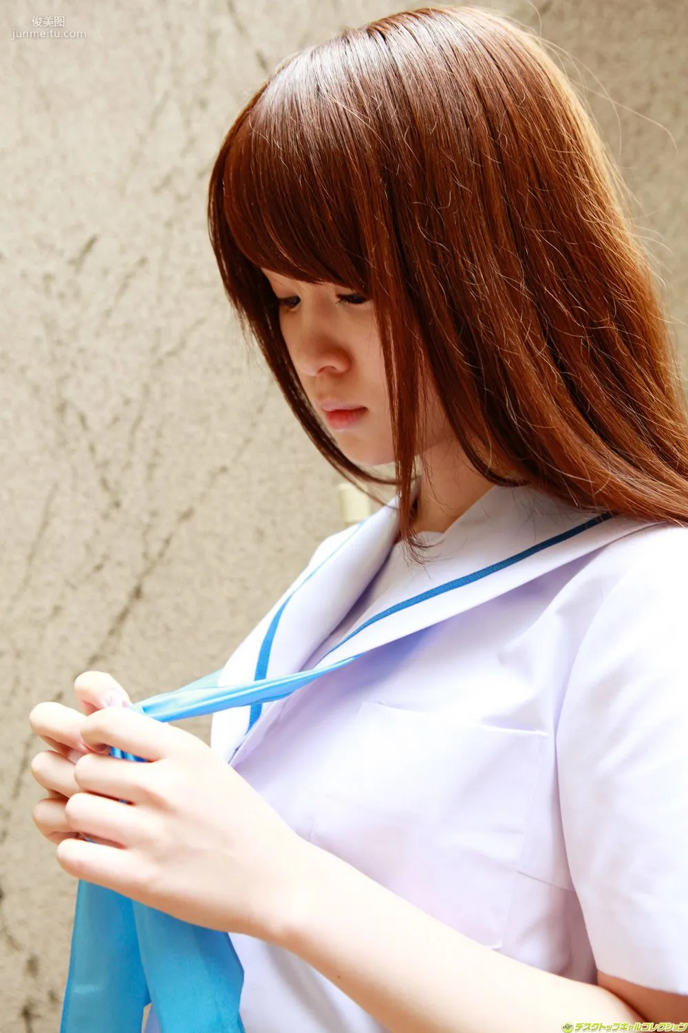 Shiori Asana "Sweet Loli Face and Uniform Perfect Fusion!" Photo Set [DGC] NO.1040 photo 31