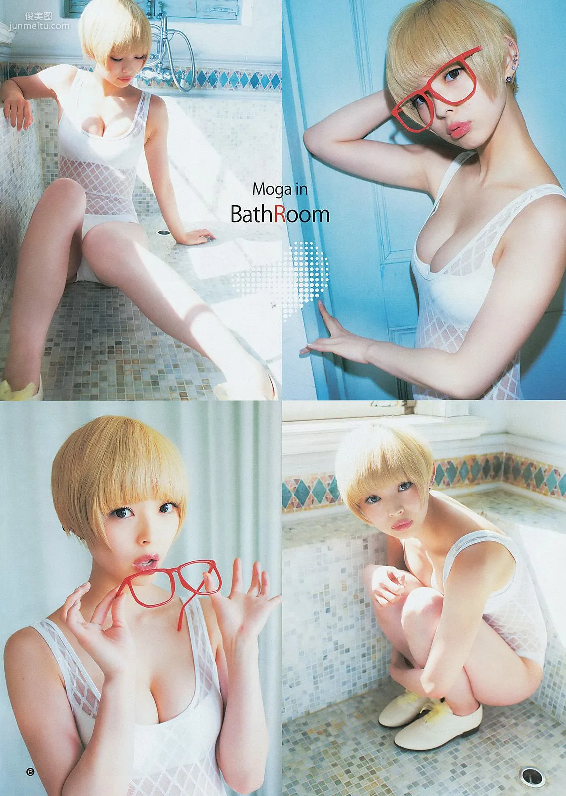最上もが 48グループ 橫山ルリカ [Weekly Young Jump] 2014年No.19 寫真雜志 7