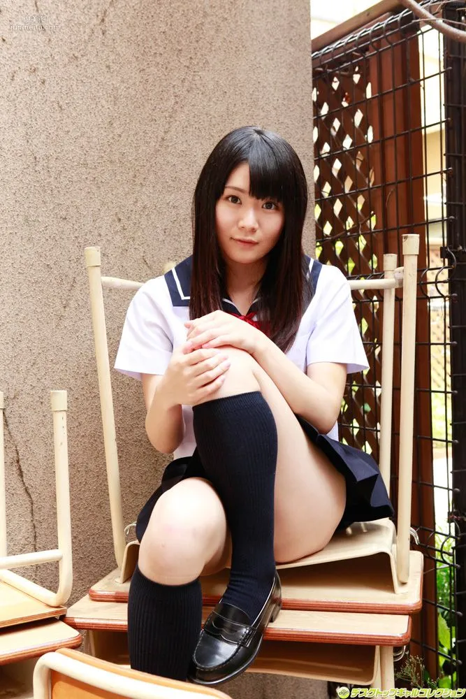 Sayaka Otonashi "An Immature Body of a Loli-Faced Beauty Who Looks Good in Uniform" Photo Set [DGC] NO.1046 photo 22