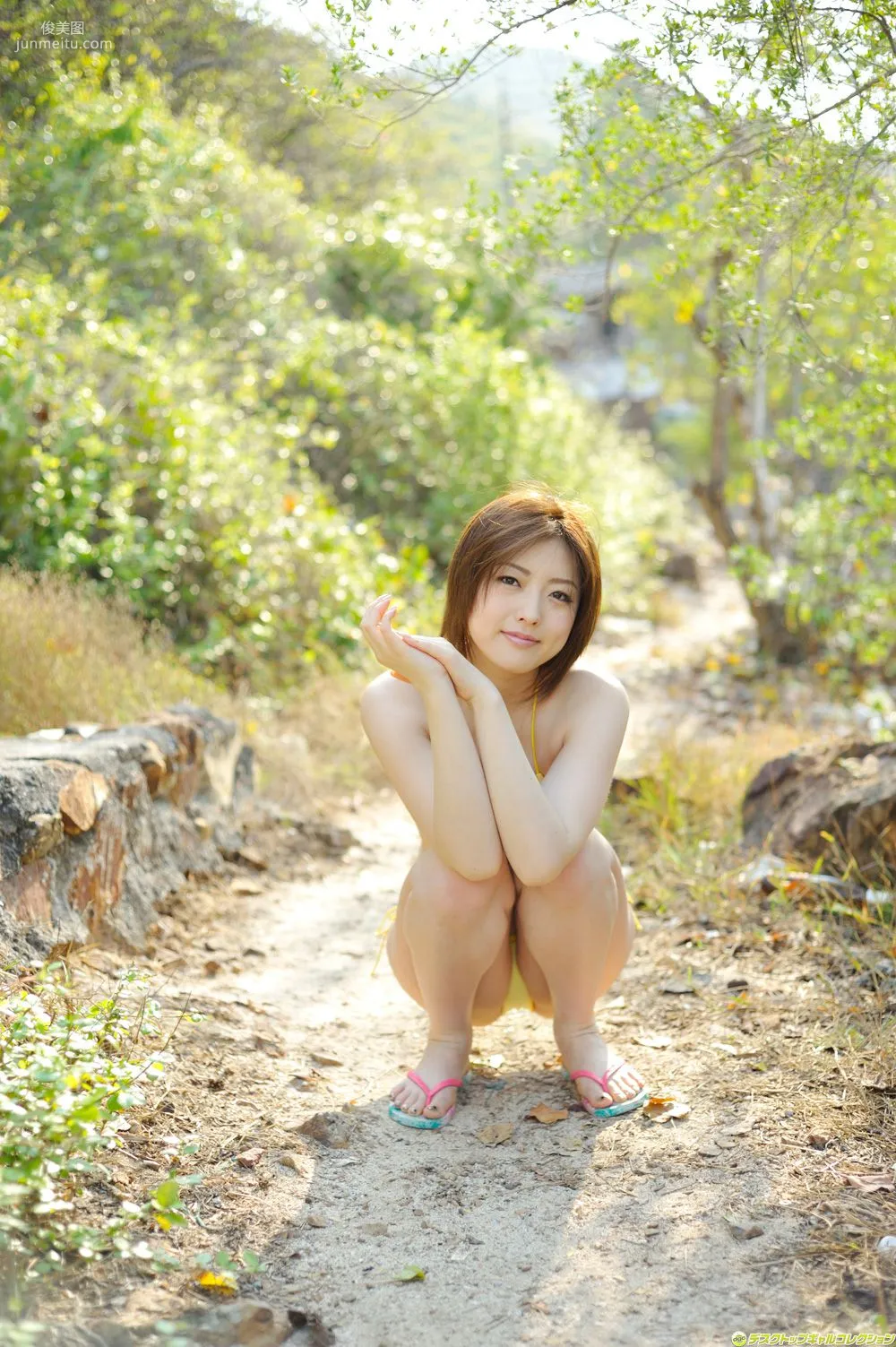 Ai Haneda I Want to Hold You! Beautiful Limbs with Radiant White Skin Photo Set [DGC] NO.1044 photo 52