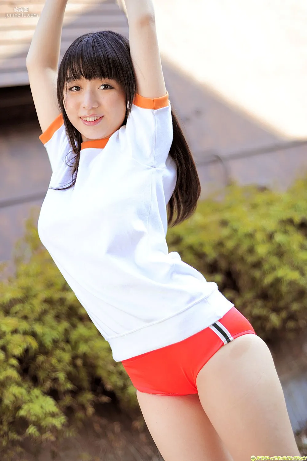[DGC] NO.981 Megumi Suzumoto, Uniform Beautiful Girl Paradise Photo Set photo 72