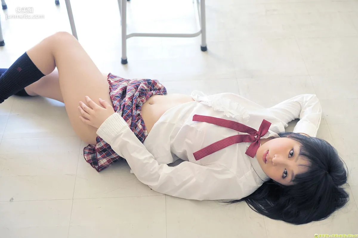[DGC] NO.981 Megumi Suzumoto, Uniform Beautiful Girl Paradise Photo Set photo 50
