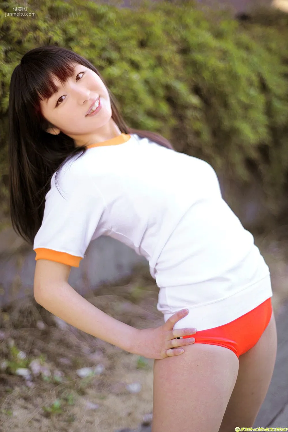 [DGC] NO.981 Megumi Suzumoto, Uniform Beautiful Girl Paradise Photo Set photo 74