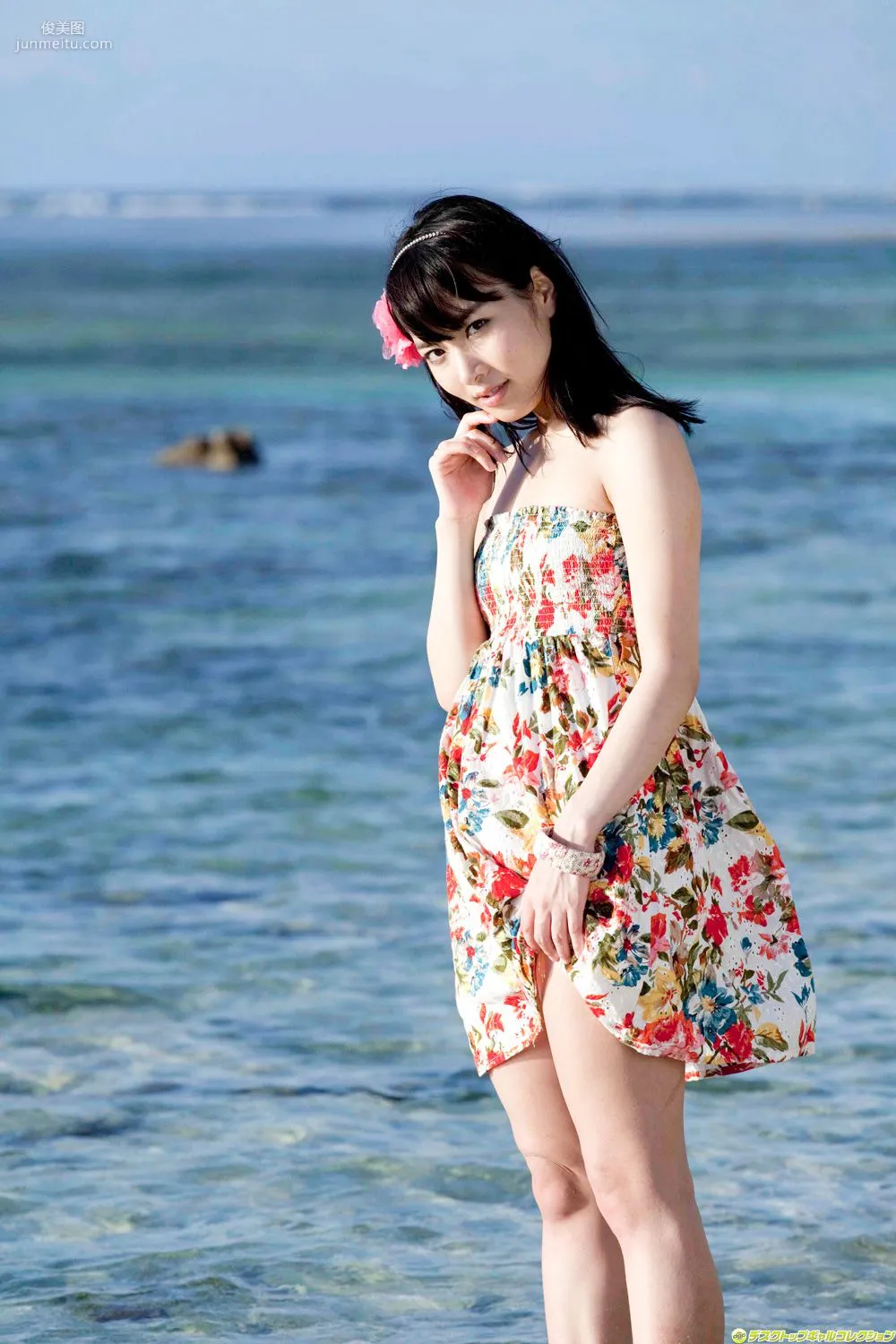 由愛可奈《見た目は清純。でもホントは淫亂なんです…》寫真集 [DGC] NO.1063 5