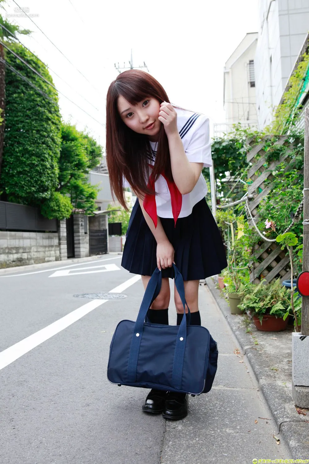 Yoshiko Suenaga, Uniform After School Too? Or Shall We Change into Swimsuits? Photo Set [DGC] NO.1052 photo 4