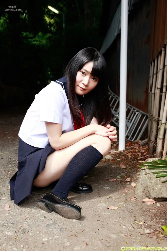 Sayaka Otonashi "An Immature Body of a Loli-Faced Beauty Who Looks Good in Uniform" Photo Set [DGC] NO.1046 photo 10