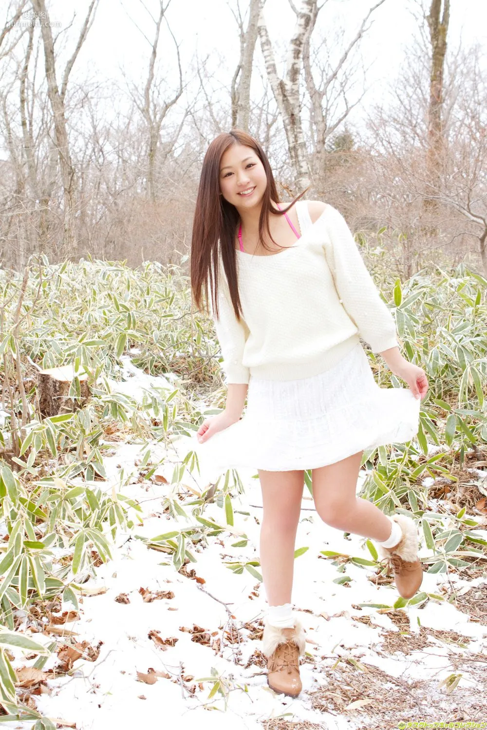 Ayaka Sayama, 100% Beautiful Girl! Invincible Bursting Limit Body Photo Set [DGC] NO.1089 photo 28