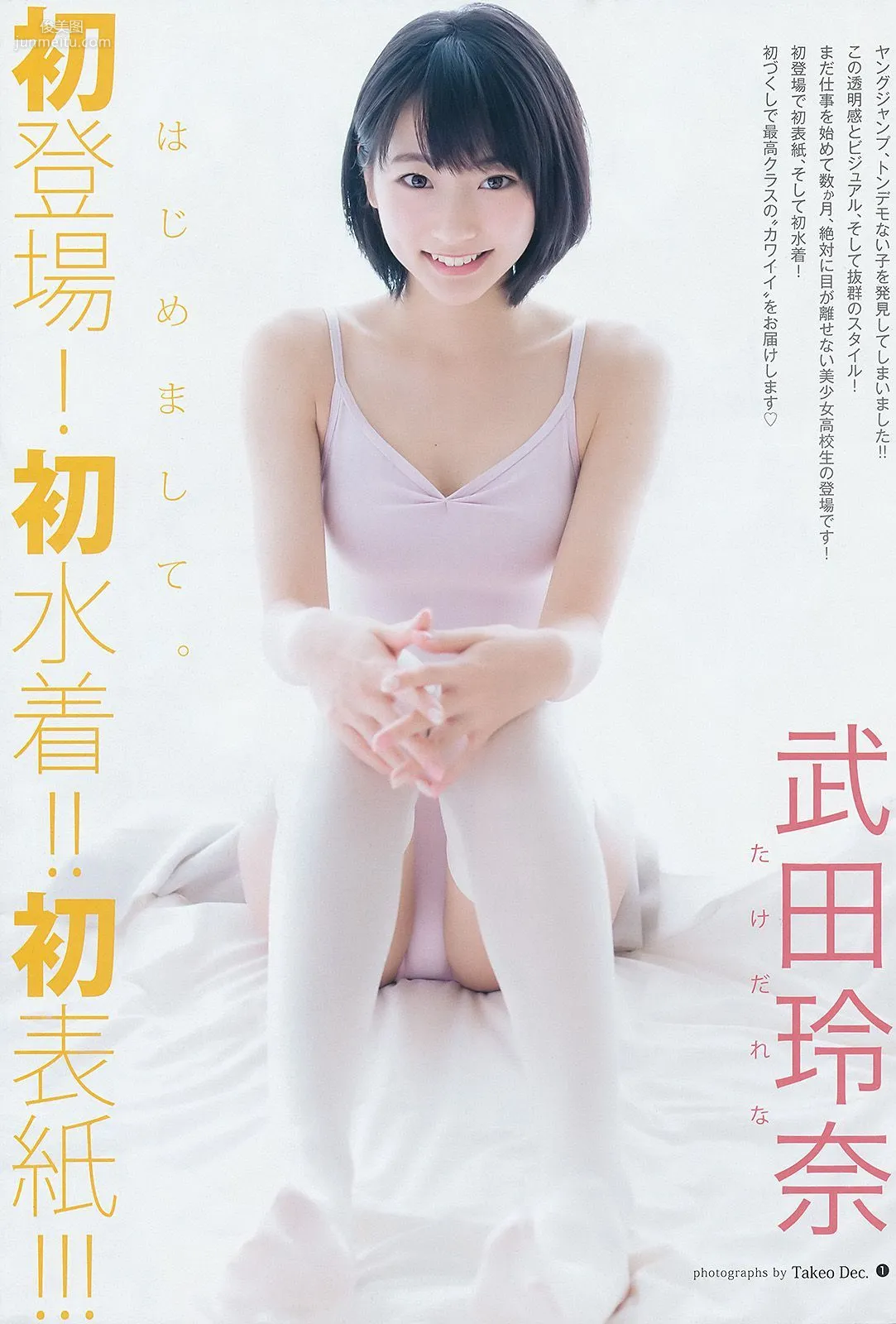 武田玲奈 山地まり [Weekly Young Jump] 2015年No.13 寫真雜志 2