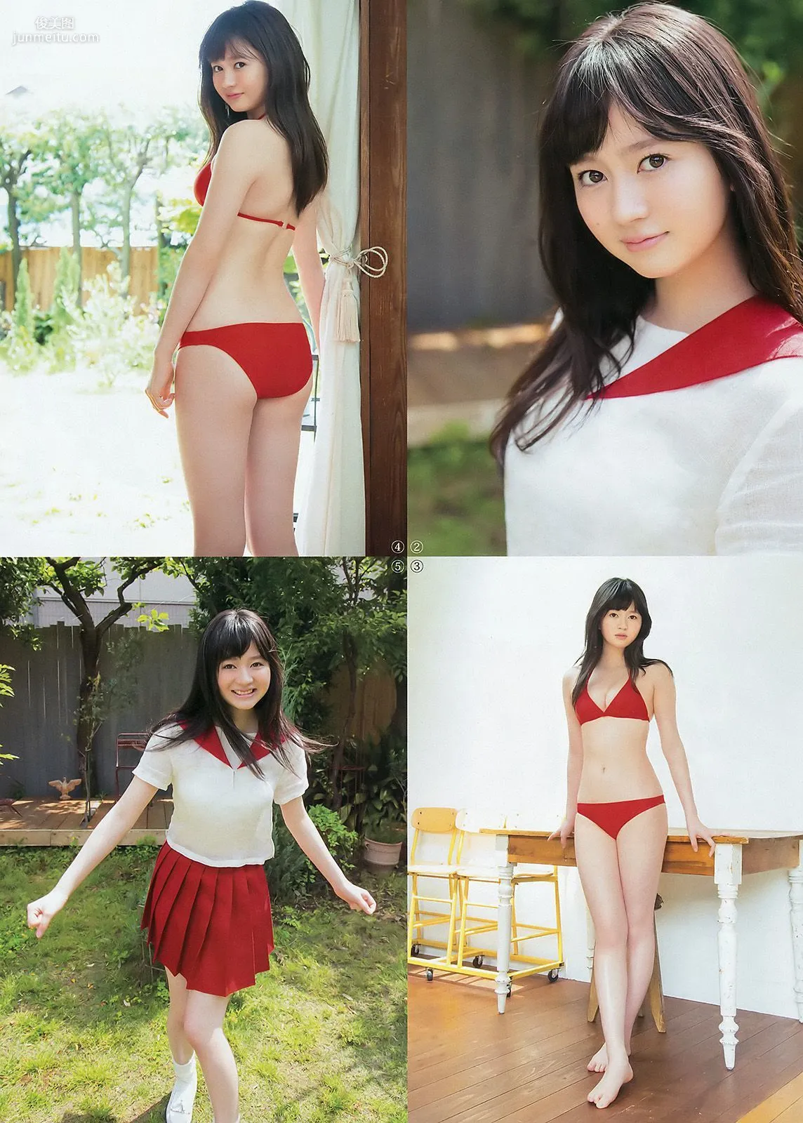 入山杏奈 江籠裕奈 [Weekly Young Jump] 2016年No.27 寫真雜志 10