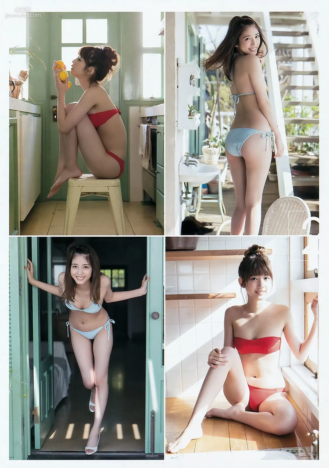 馬場ふみか 松田るか [Weekly Young Jump] 2015年No.52 寫真雜志 10