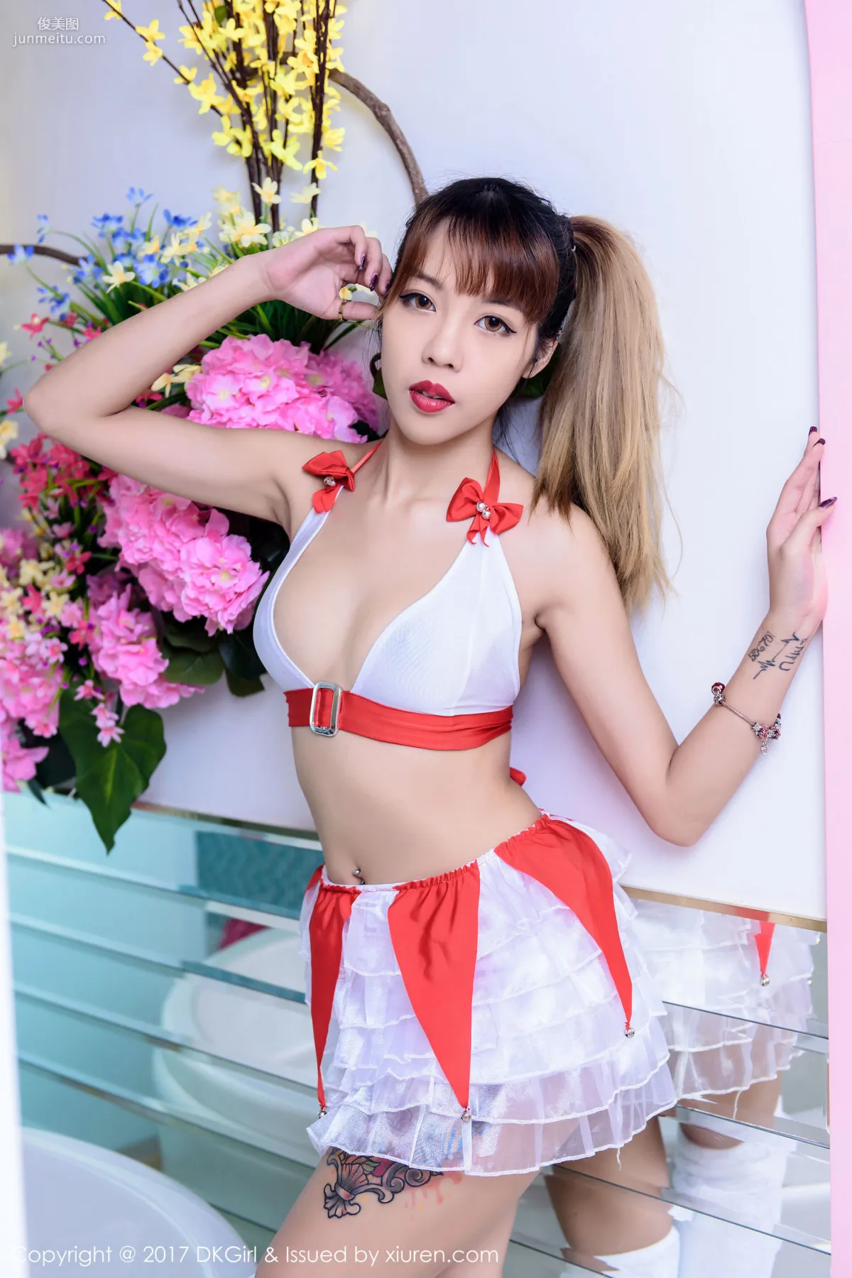 Meow Miaomiaoda《Christmas Photo Special》 [DKGirl] VOL.008 Photo Set photo 15