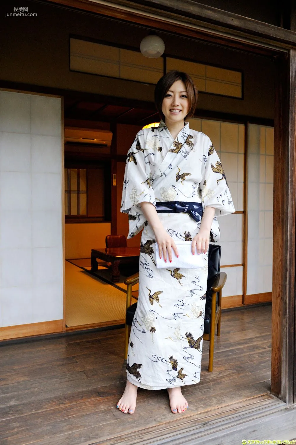 Ai Haneda 'I Want to Hold You! The Limbs of a Chaku-Ero Queen!!' Photo Set [DGC] NO.1112 photo 63
