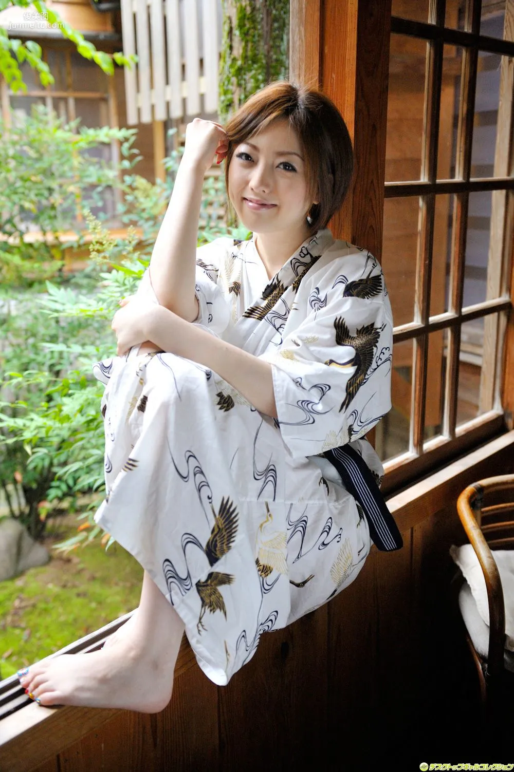Ai Haneda 'I Want to Hold You! The Limbs of a Chaku-Ero Queen!!' Photo Set [DGC] NO.1112 photo 40