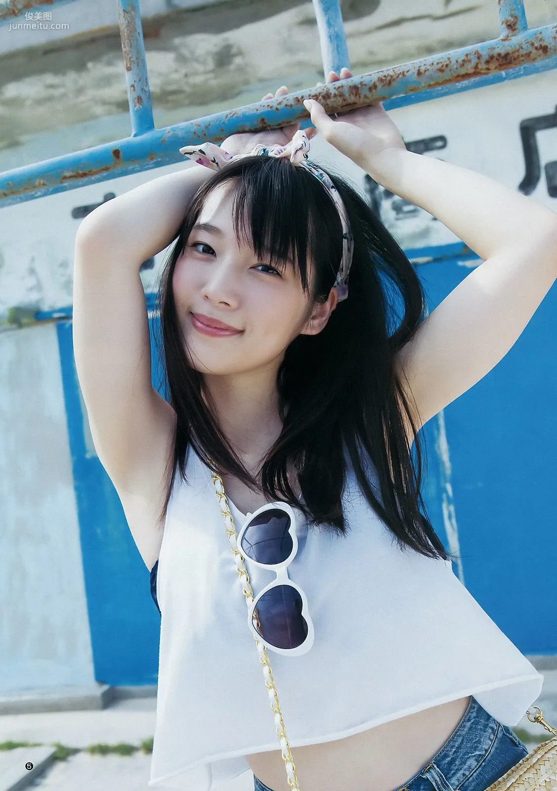 本田翼 内田真禮 [Weekly Young Jump] 2015年No.02 寫真雜志 14