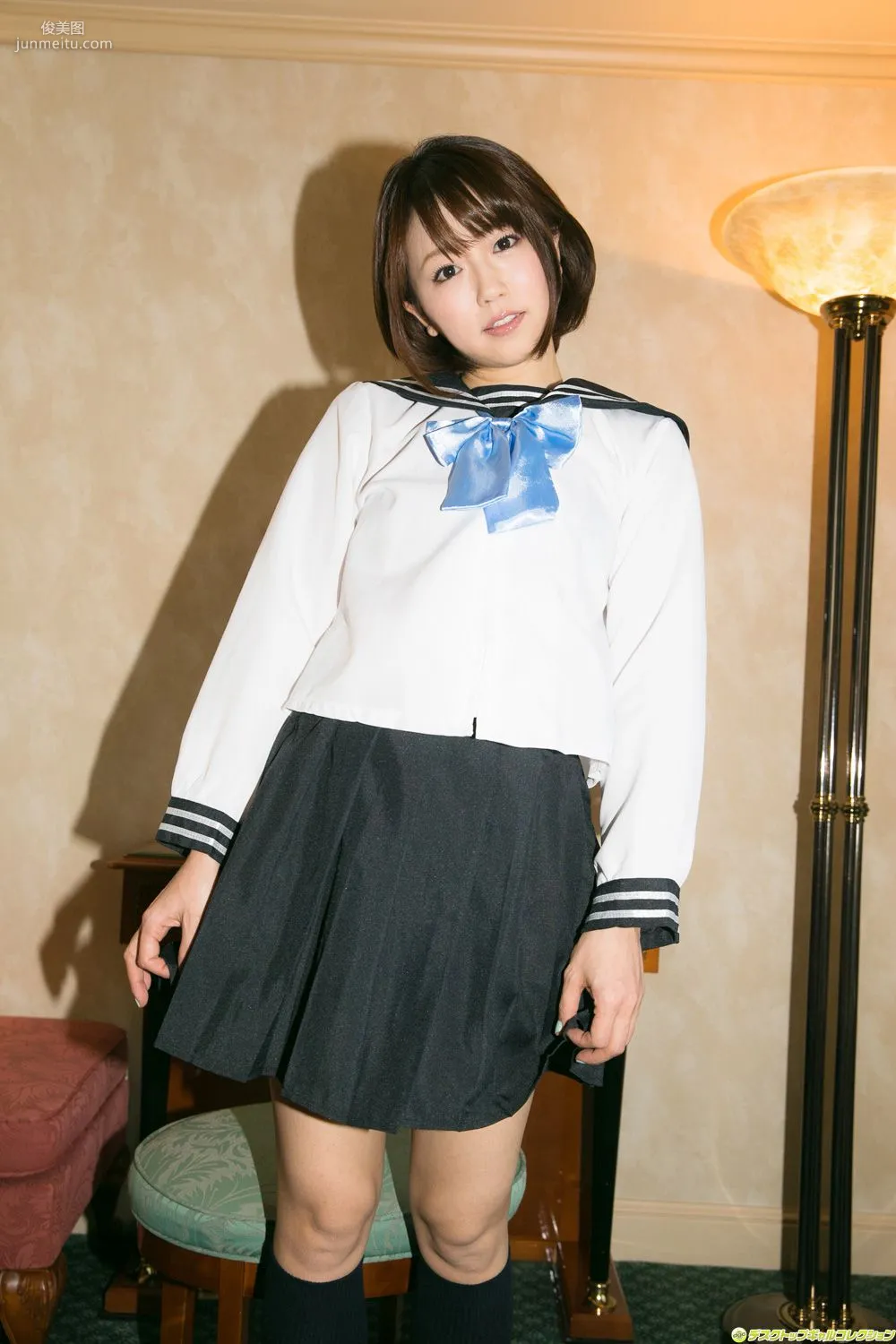Saki Ninomiya "Gaining Popularity in Sweets Magazines" Photo Set [DGC] NO.1159 photo 53