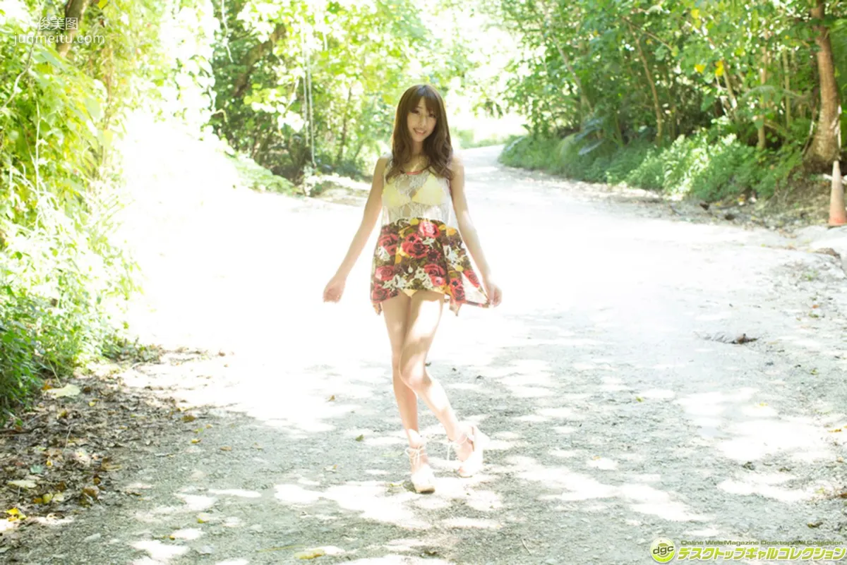 Riho Hasegawa, Superb Body of a Miss FLASH Finalist Photo Set [DGC] NO.1194 photo 52