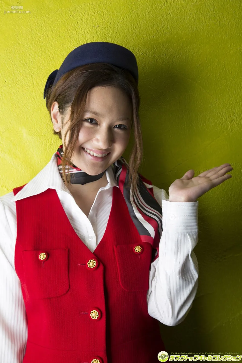 Yume Hazuki, White and Transparent Beautiful Skin and Marshmallow G-Cup! Photo Set [DGC] NO.1198 photo 45