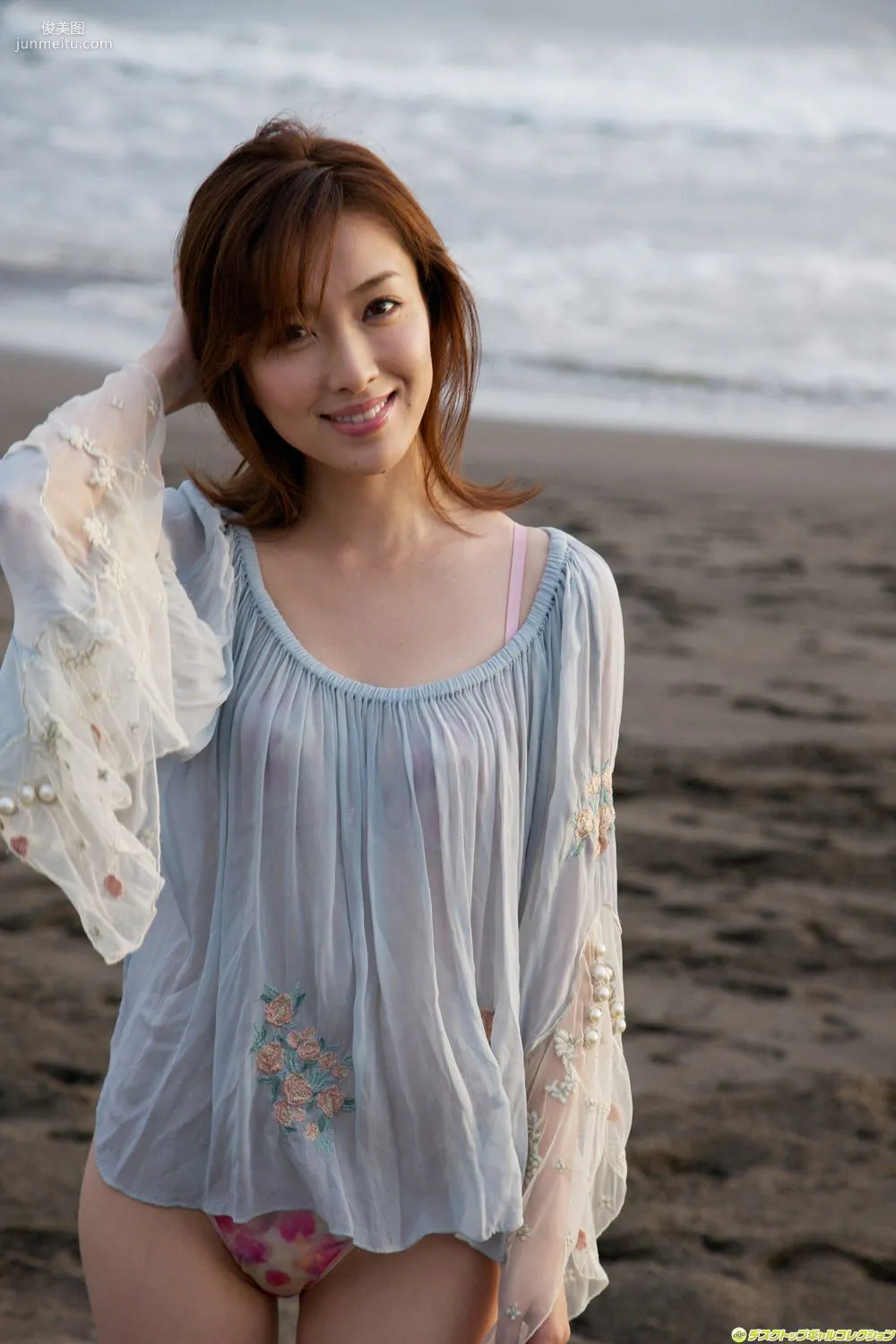 Saki Seto, Seductive Beauty Goddess Shows Translucent Skin Photo Set [DGC] NO.1083 photo 37