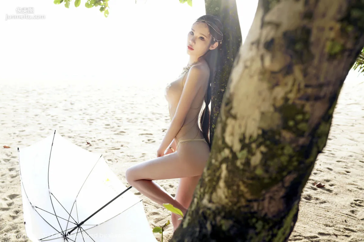 Meng Qiqi Irene Sexy Beach Angel [FeiLin] VOL.082 Photo Set photo 7
