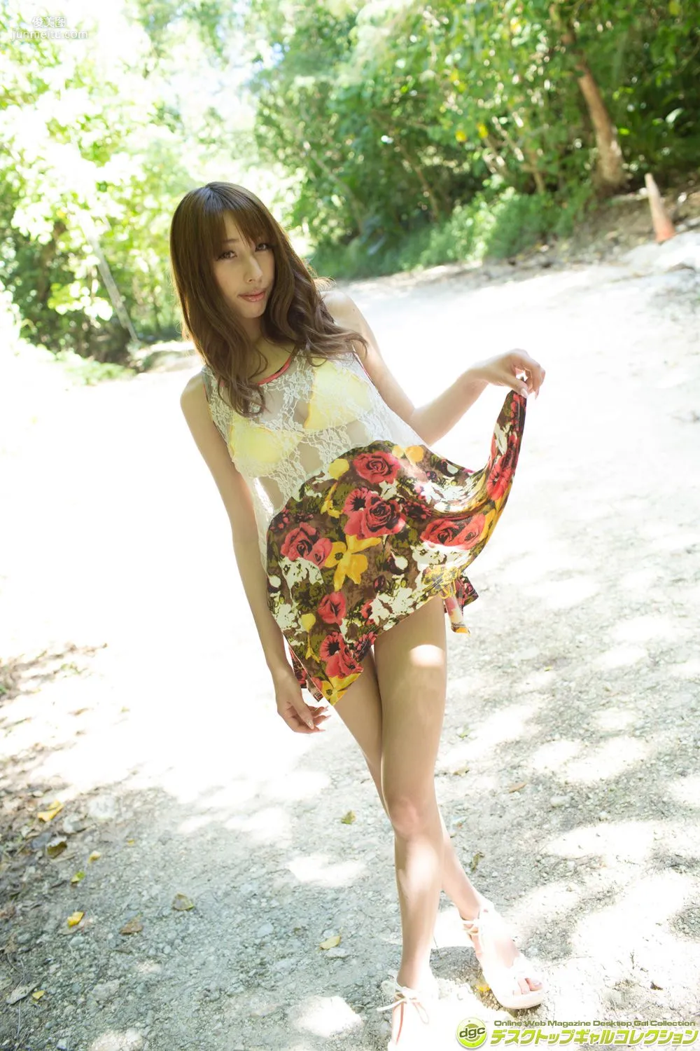 Riho Hasegawa, Superb Body of a Miss FLASH Finalist Photo Set [DGC] NO.1194 photo 54