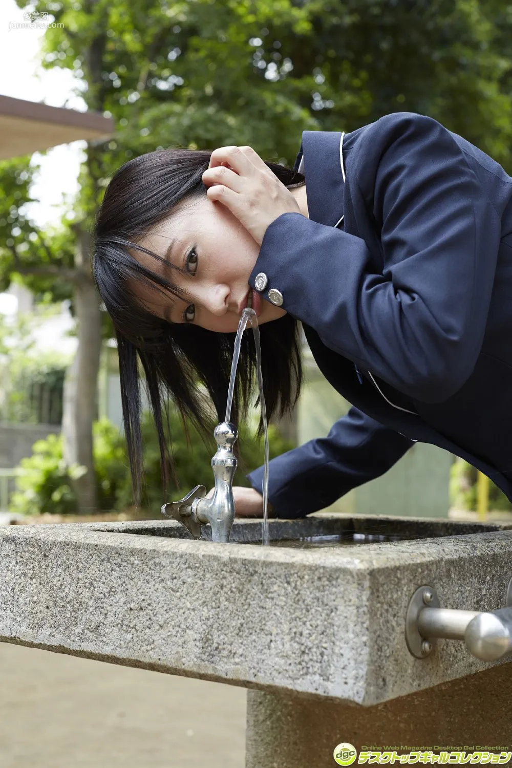 西永彩奈《キュートなロリ顔で人気の清楚系美少女！》寫真集 [DGC] NO.1208 7