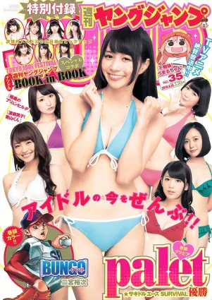 palet TOKYO IDOL FESTIVAL×YJ [Weekly Young Jump] 2015年No.35 寫真雜志