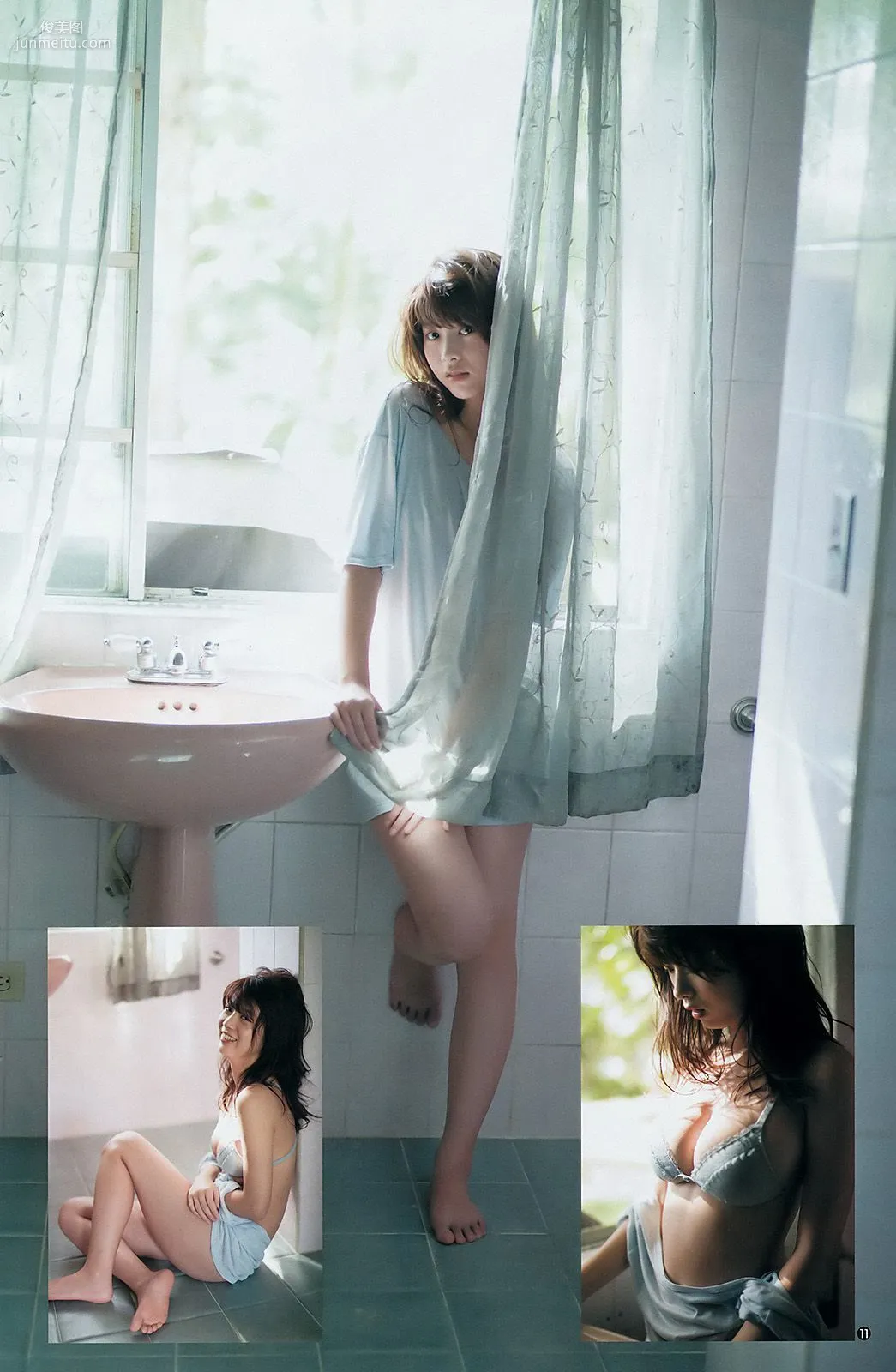 馬場ふみか 伊東紗冶子 [Weekly Young Jump] 2017年No.08 寫真雜志 10