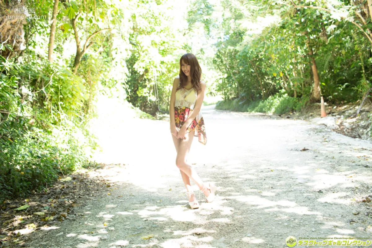 Riho Hasegawa, Superb Body of a Miss FLASH Finalist Photo Set [DGC] NO.1194 photo 53