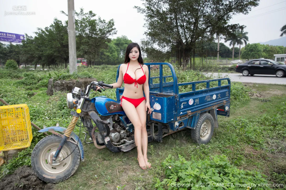 Chinese-Japanese Mixed-Race Model @Linmei Huizi Mieko Qingyuan Hot Spring Outdoor Shoot [Candy] VOL.021 Photo Set photo 16