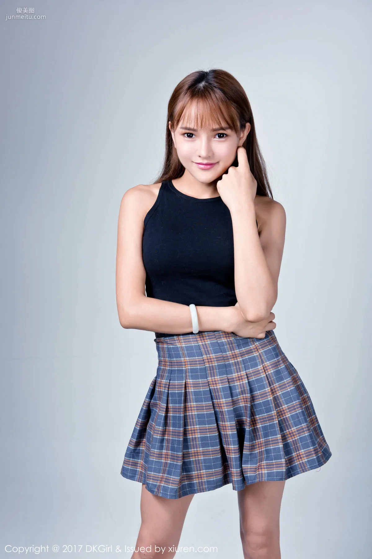 Cen Yuqiao, Mixed-Race Beauty, Baby Face and Big Bust [DKGirl] VOL.031 Photo Set photo 2