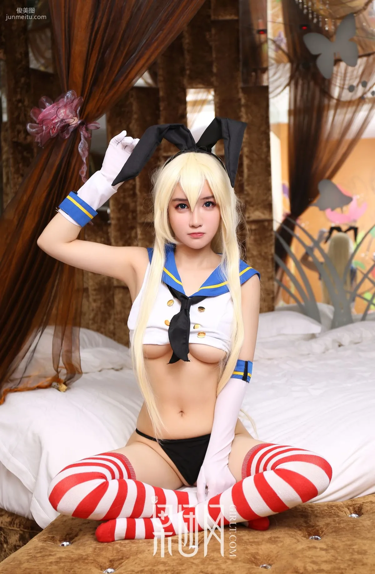 Zhou Dameng, Shameful Uniform G-Cup Bust Queen [Girlt] No.042 Photo Set photo 29