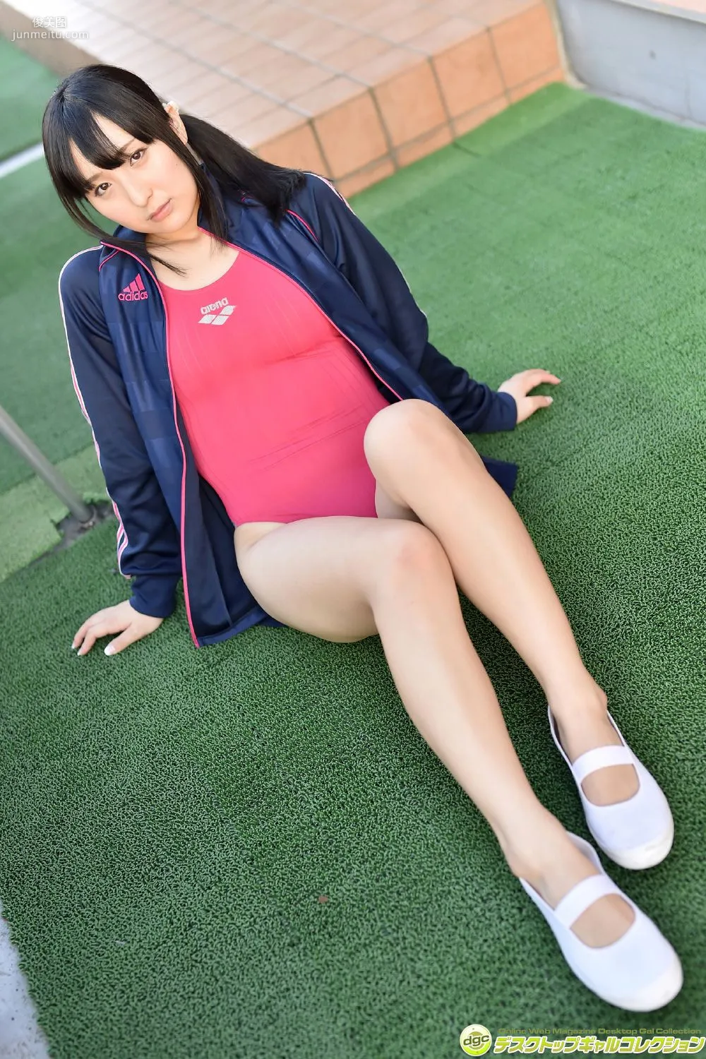 Satoko Hirano Long Black Hair and Translucent Beautiful Skin, an Orthodox Beautiful Girl! Photo Set [DGC] NO.1214 photo 57