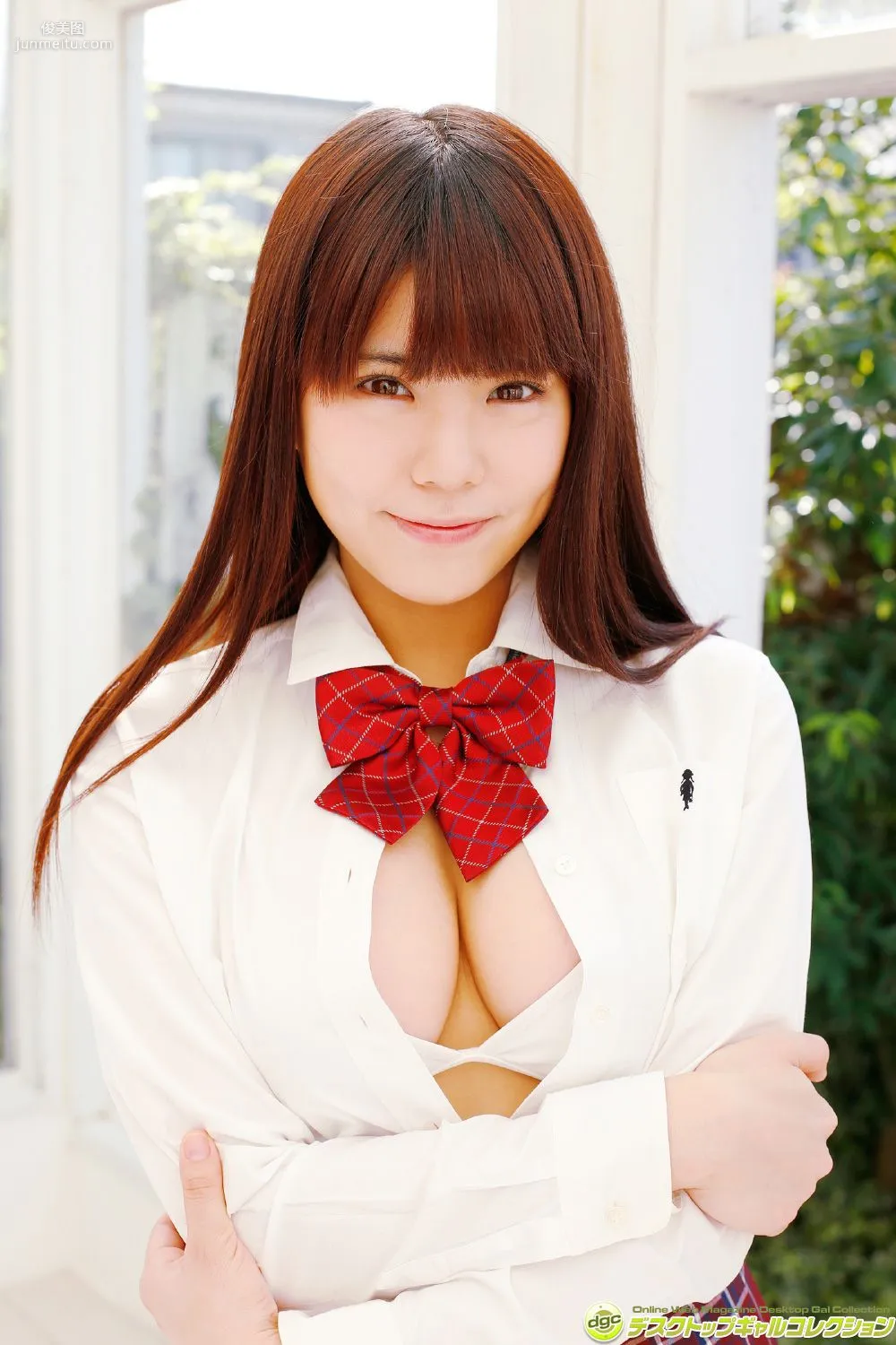 Mirai Hino "Soft G-Cup and Proud Plump Hips!" Photo Set [DGC] NO.1223 photo 82