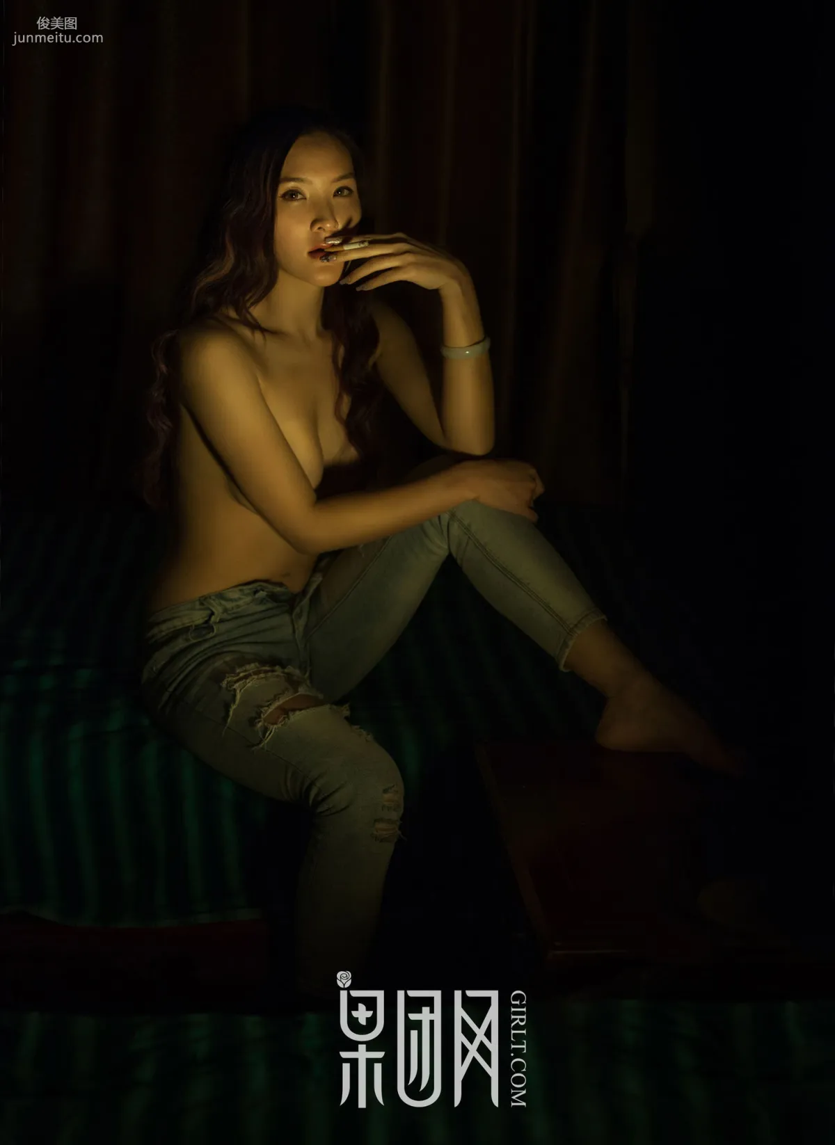 Beautiful Painter 'Fully Nude Body Art' [Girlt] No.033 Photo Set photo 44
