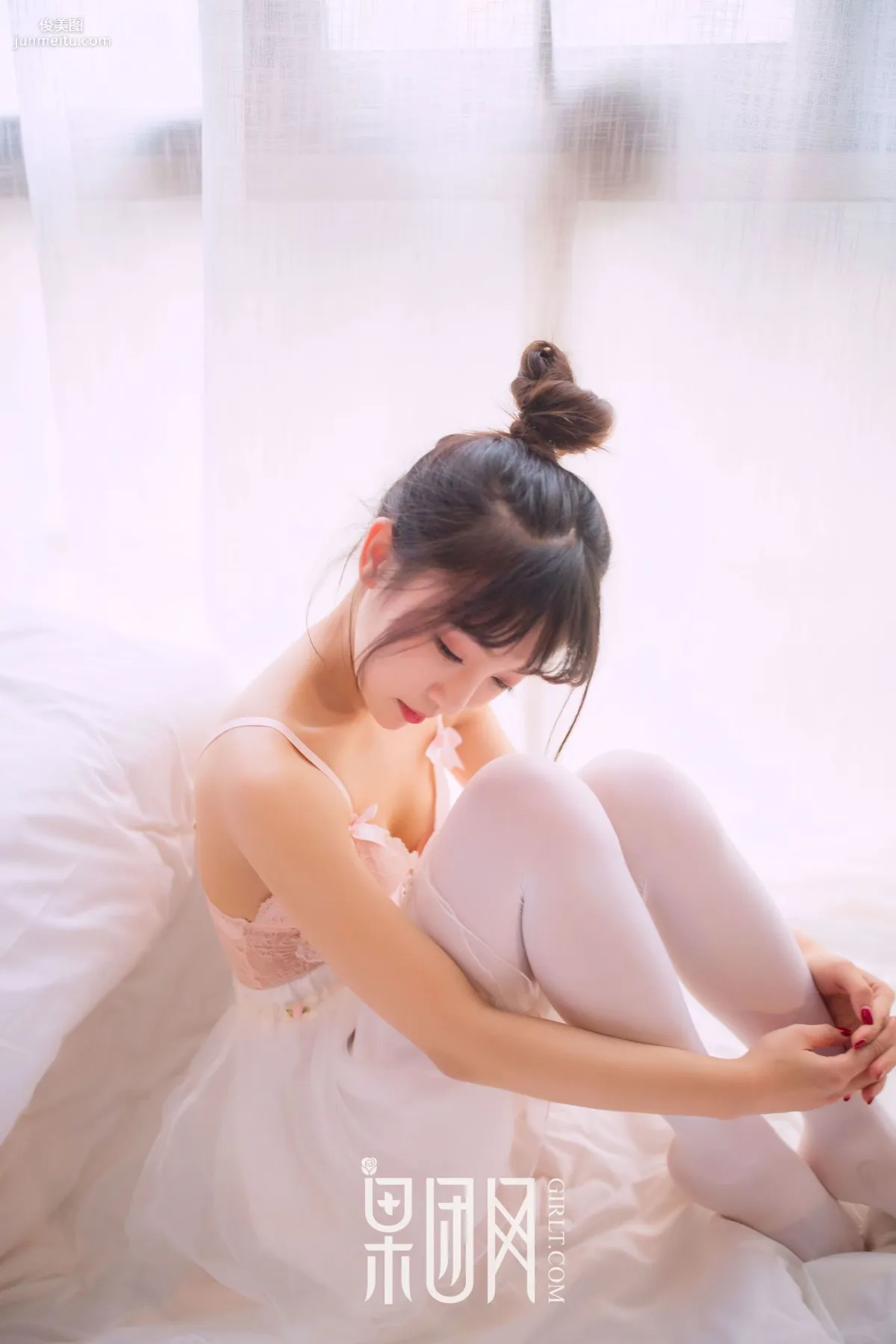 萌萌女《掌上芭蕾粉色糖果》 [果團網Girlt] No.044 寫真集 12