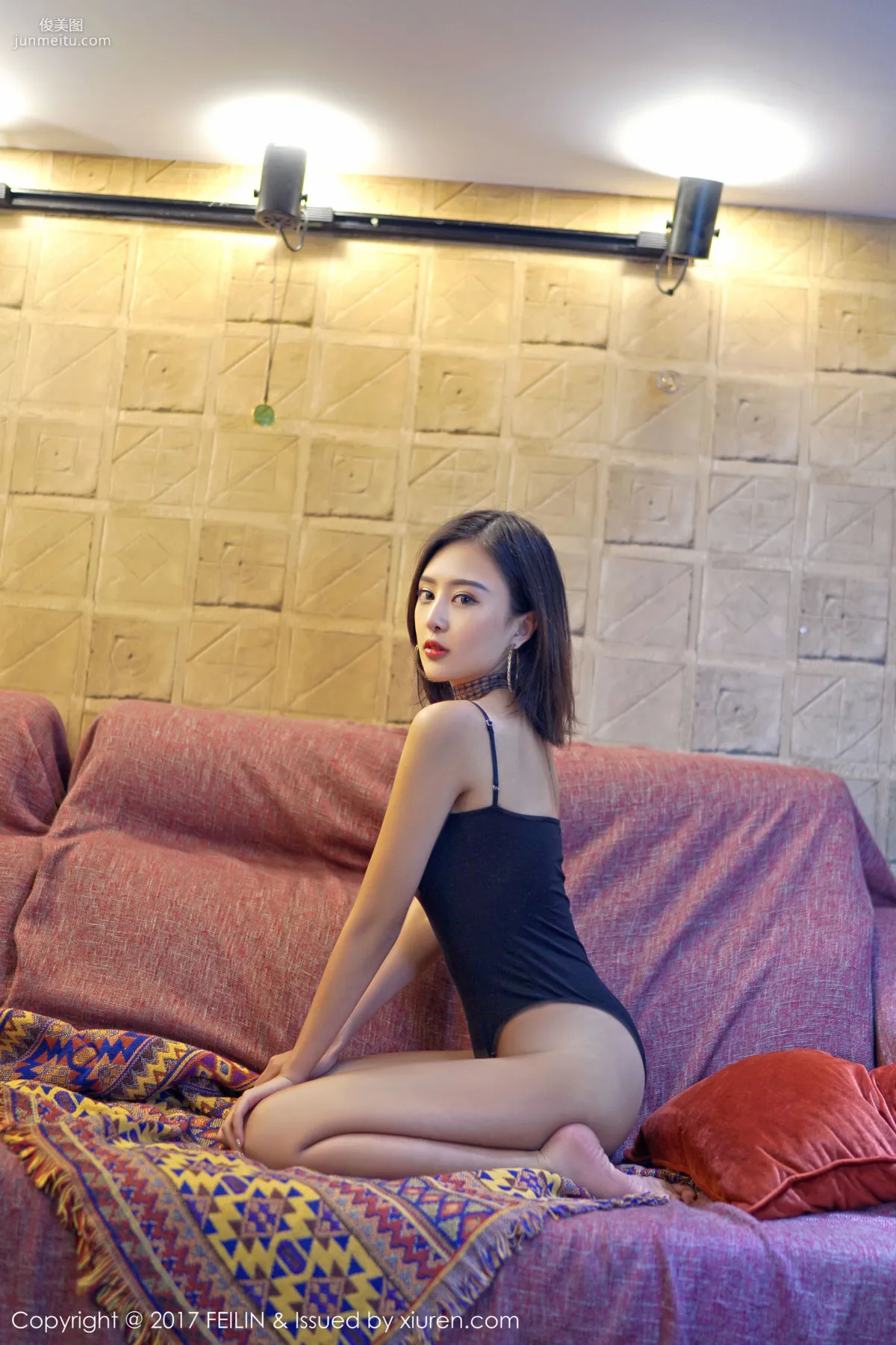 Zhao Yixuan Delicate Features + Outstanding Abs Line [FeiLin] VOL.087 Photo Set photo 3