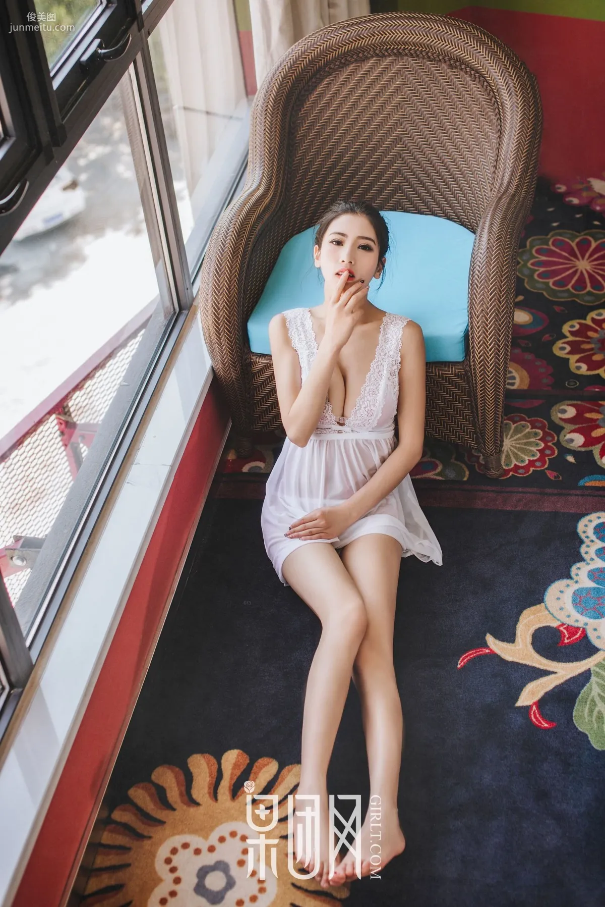 Tong Linger, Long-Legged Young Model with 34D Breasts [Girlt] No.040 Photo Set photo 19