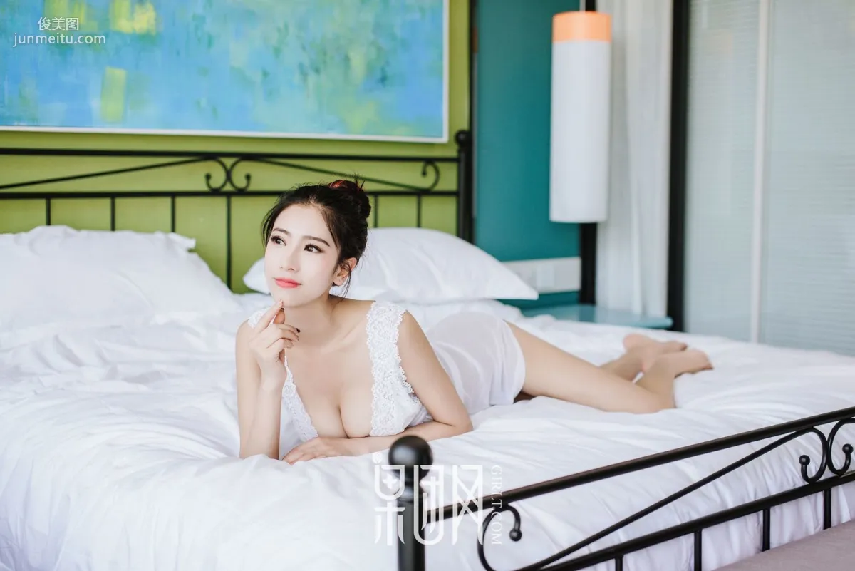 Tong Linger, Long-Legged Young Model with 34D Breasts [Girlt] No.040 Photo Set photo 30