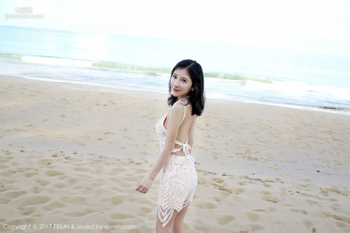 Shi Yijia KITTY 'Sleeping Beauty and the Seaside Beautiful Fairy' [FeiLin] VOL.084 Photo Set photo 25
