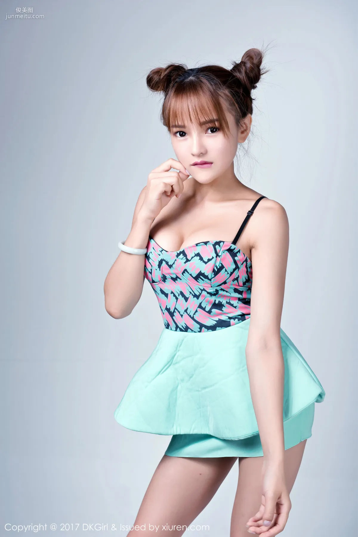 Cen Yuqiao, Mixed-Race Beauty, Baby Face and Big Bust [DKGirl] VOL.031 Photo Set photo 5