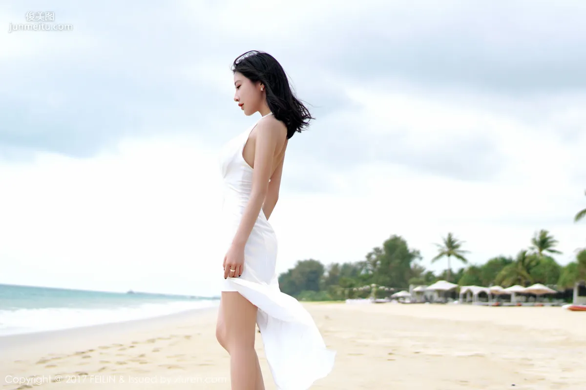 Shi Yijia KITTY, 2 Bikini Sets + Long Skirt [FeiLin] VOL.092 Photo Set photo 2