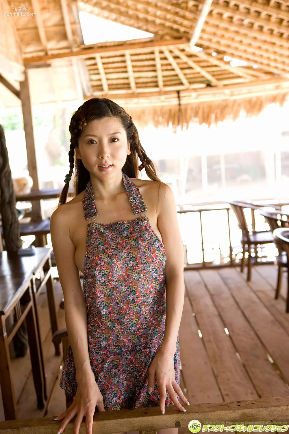 福永ちな/日高由香里《Gカップバストとくびれたウエストが魅力!》写真集 [DGC] NO.1200 11